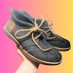 Skechers BOBS Urban Summit Ankle Boots Charcoal Brown